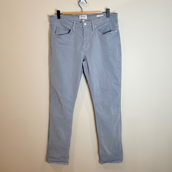 Frame Denim Other - FRAME LHomme Slim Light Blue Wash Jeans Mens Size 34